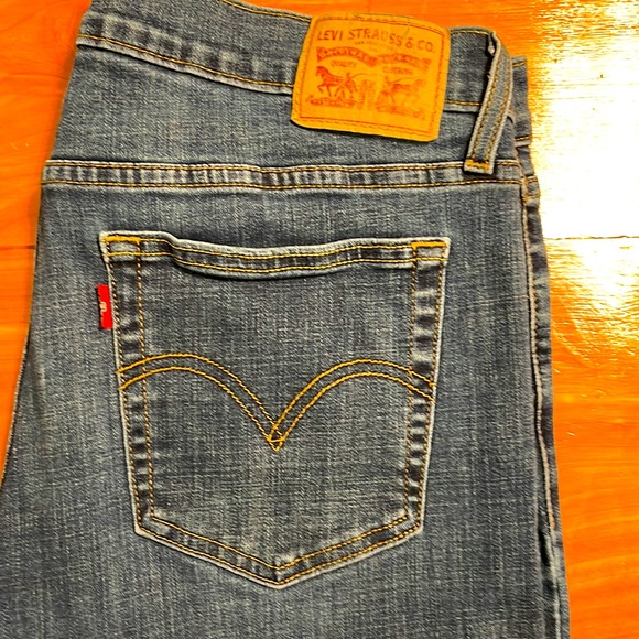 Levi Strauss Waist Size 31 Blue Boyfriend Jeans - Picture 6 of 8